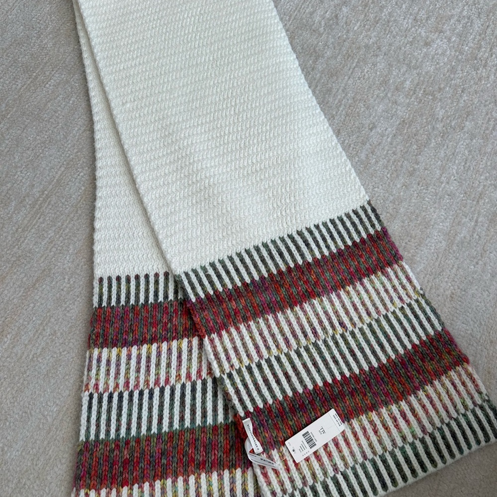 Anthropologie Multicolor Knit Scarf